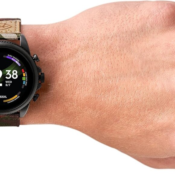 $249- Fossil FTW4063V Gen 6 44mm SS Touchscreen Smart Watch- Factory Sealed - Picture 4 of 10